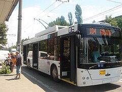 Troleibuz MAZ 203T