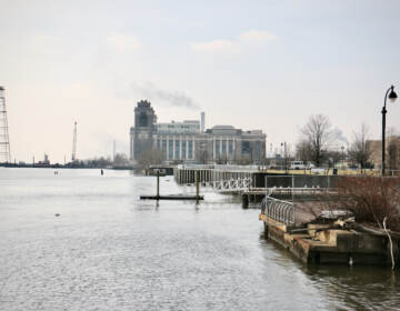 The water front near the city of Chester