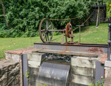 an overhead view of the turbine