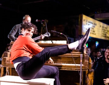 Adam Weiner of Low Cut Connie in Asbury Park, NJ. (Photo by Michael Zorn/Invision/AP)