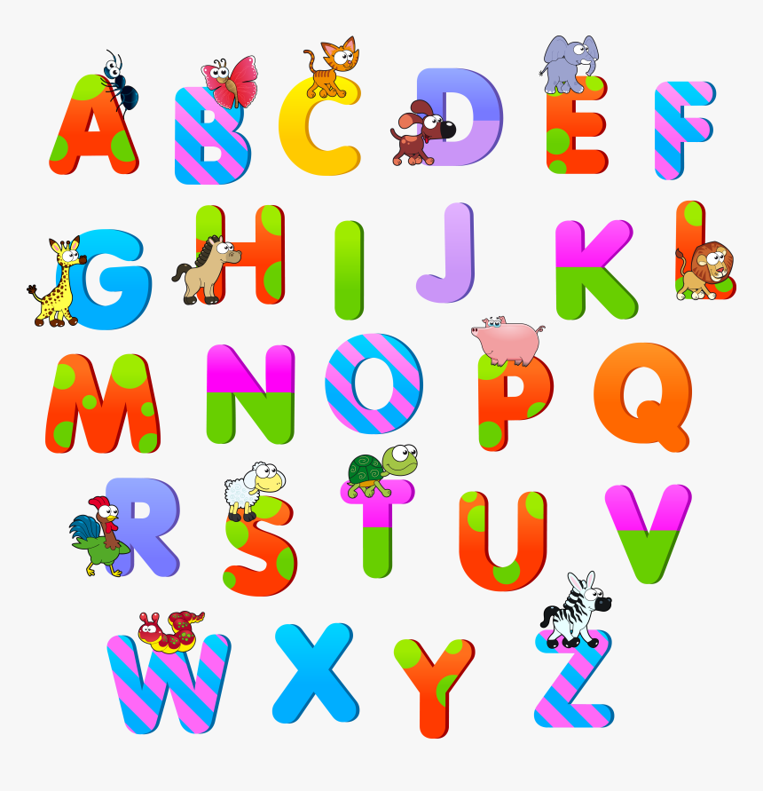 Alphabet Transparent Background