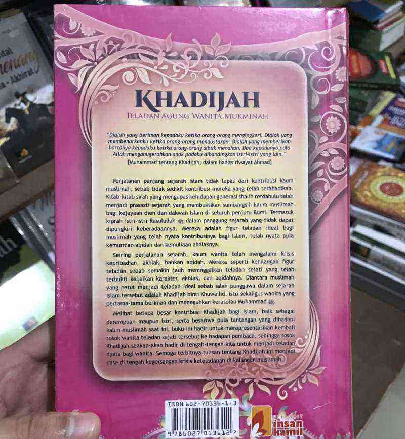 Buku Khadijah Teladan Agung Wanita Mukminah