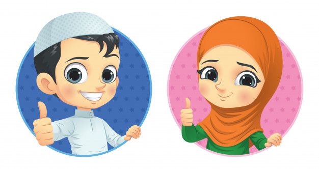 Clipart Anak Muslim