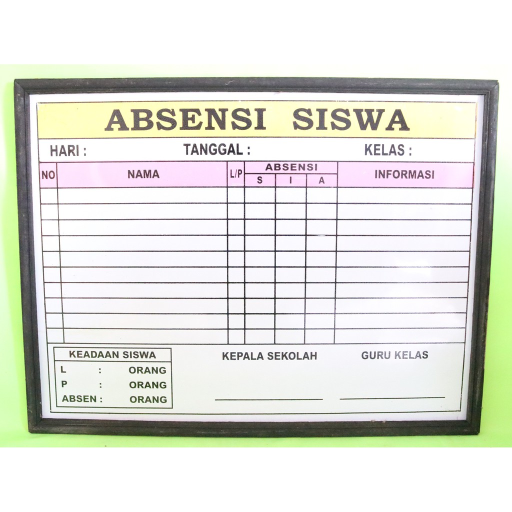 Detail Gambar Absen Siswa Nomer 34