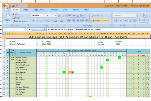 Detail Gambar Absen Siswa Nomer 44