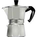 Coffee maker vector graphics