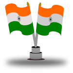 Indian Flag Vector Image