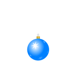 Christmas ball vector graphics