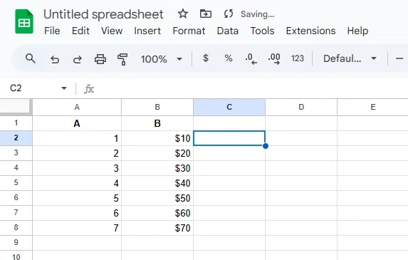 How to Use MEDIAN Function in Google Sheets