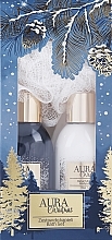 Aura Cosmetics Christmas Set Set (gel douche/170ml + lotion corps/170ml + fleur de douche)