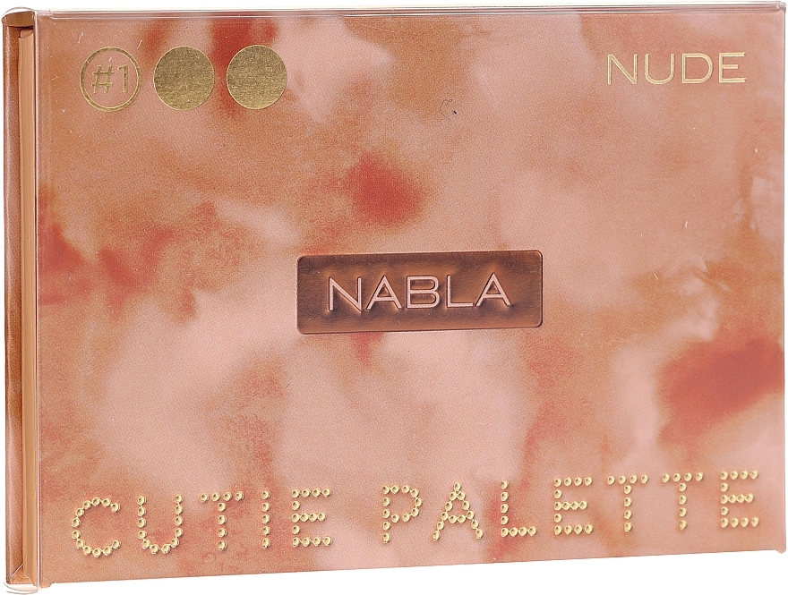 Lidschattenpalette - Nabla Cutie Collection Palette Nude