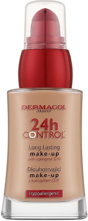 Fond de teint longue tenue hypoallergénique - Dermacol 24h Control Make-Up