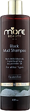 Шампунь с грязью Мертвого моря для волос More Beauty Black Mud Shampoo