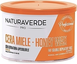 Warmes Enthaarungswachs in einer Dose Naturaverde Pro Honey Fat-Soluble Depilatory Wax 