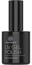 Top coat pour vernis semi-permanent Alessandro International UV Gel Polish Top Coat Clear