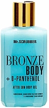 Beruhigendes und feuchtigkeitsspendendes After-Sun-Gel mit D-Panthenol und Avocadoöl Mr.Scrubber Bronze Body D-Panthenol After Sun Body Gel