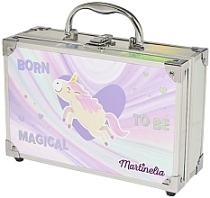 Martinelia Little Unicorn Perfect Traveller Glitter Case Malette maquillage, Petite licorne