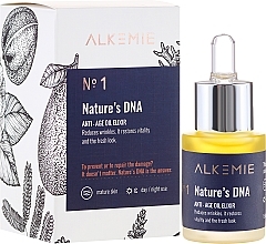 Revitalisierendes Anti-Aging Öl-Elixier für das Gesicht Alkmie Nature’s DNA Oil Elixir