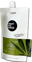 Shampoo Volume & Waves  I Want You Naked Holy Hemp Shampoo (Refill) 