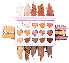 With Love Cosmetics Hearts Of Nude Palette Lidschattenpalette