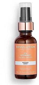 Sérum à la vitamine C pour visage - Makeup Revolution Skincare Serum 3% Vitamin C