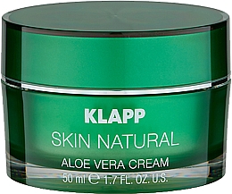 Feuchtigkeitsspendende und vitalisierende Gesichtscreme mit Aloe Vera Klapp Skin Natural Aloe Vera Cream