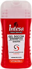 2in1 Sanftes Shampoo und Duschgel für Männer Intesa Vitacell Sensitive Shower Shampoo Gel