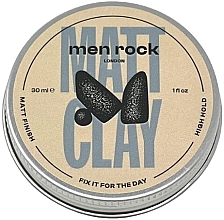 Haarstylingwachs mit mattem Effekt Starker Halt Men Rock Matt Clay High Hold Matt Finish