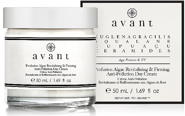 Crème de jour aux algues Avant Profusion Algae Revitalising & Firming Anti-Pollution Day Cream