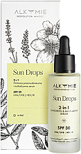 Sonnenschutzcreme und multiaktives Serum Alkmie Sun Drops Sunscreen & Multi-Active Serum SPF 30