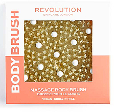 Brosse de massage pour corps Revolution Skincare Toning Massage Brush