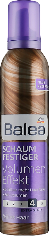 Mousse pour cheveux - Balea Volume Effect №4