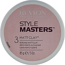 Mattierende Modellierpaste Starker Halt Revlon Professional Style Masters Matt Clay