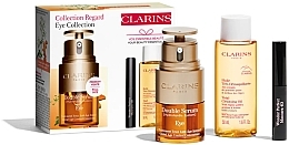 Clarins Double Serum Eye Value Pack Set (sérum contour des yeux/20ml + mascara/3ml + huile/50ml)