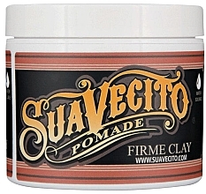 Haarstylingpomade mit Matteffekt Straker Halt Suavecito Firme Clay Pomade