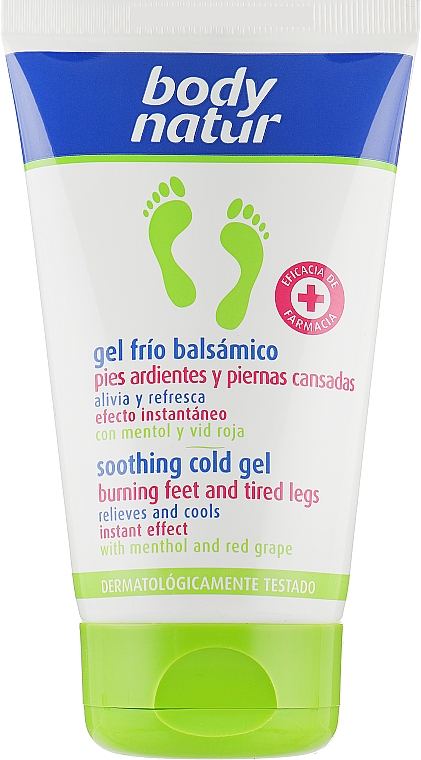 Crème rafraîchissante anti-fatigue pour pieds - Body Natur Cold Gel