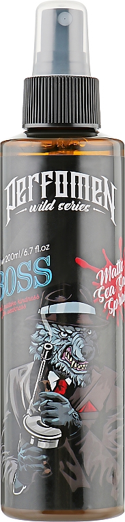 Mattes Salz-Haarspray - Perfomen Wild Series Boss Matte Sea Salt Spray