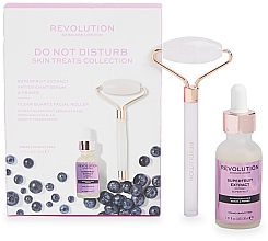 Revolution Skincare Do Not Disturb Skin Treats Collection Set (sérum visage/30ml + rouleau de massage visage/1pcs)