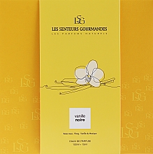 Les Senteurs Gourmandes Vanille Noire Coffret (eau de parfum/100ml + eau de parfum mini/15ml)