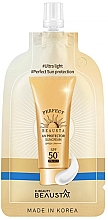 Crème solaire à l'eau d'hamamélis pour visage Beausta UV Protector Sunscreen SPF50