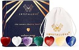 Pierres énergétiques des sept chakras Crystallove Chakra Energy Stone Set