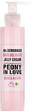 Creme-Gel für Körper und Hände Mr.Scrubber Skin Delights Peony in Love