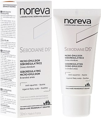 Micro-émulsion séborégulatrice pour peaux irritées et squameuses - Noreva Sebodiane DS Sebum-Regulating Micro-Emulsion