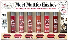 theBalm Meet Matt(e) Hughes Mini Kit 12 Set (rouges à lèvres liquides/6x1.2ml)