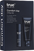 Gesichtspflegeset True Men Skin Care Advanced Age & Pollution Defence (Gesichtscreme 50ml + Gesichtsgel 200ml)