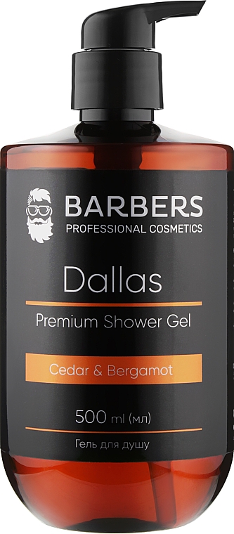 Duschgel - Barbers Dallas Premium Shower Gel