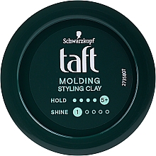 Schwarzkopf Taft Looks Molding Clay Modellierende Tonpaste mit Matt-Effekt für das Haar