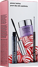 Set (mascara/6ml + baume démaquillant/15ml + crayon stylo yeux/0.14g) Clinique Power Lashes