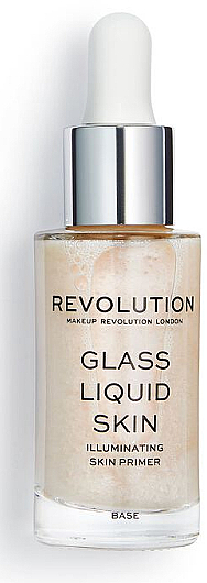 Flüssiger Gesichtsserum-Primer - Makeup Revolution Glass Liquid Skin Primer Serum