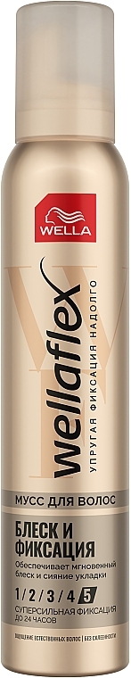 Mousse coiffante brillance - Wella Wellaflex